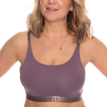 Calvin Klein BH Icon Unlined Bralette Blomme bomuld Medium Dame