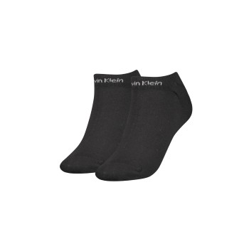 Calvin Klein Strømper 2P Leanne Coolmax Gripper Liner Socks Sort Strl 37/41 Dame
