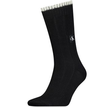 Calvin Klein Strømper Men Icon Patch Sock Sort One Size Herre