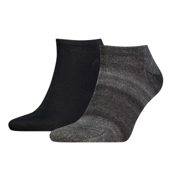 Calvin Klein Strømper 2P Men Shadow Sneaker Socks Sort One Size Herre