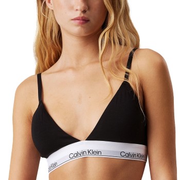 Calvin Klein BH Modern Cotton Lightly Lined Triangle Sort X-Large Dame