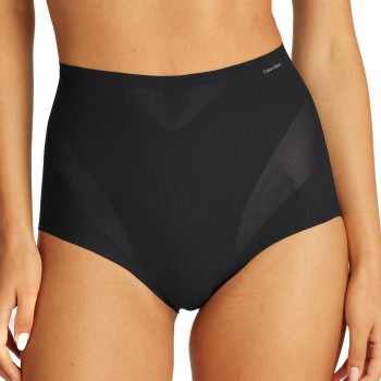 Calvin Klein Trusser Sculpted Mesh Brief Sort XXXL Dame