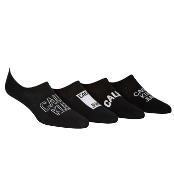 Calvin Klein Strømper 4P Sebastian Liner Socks Gift Box Sort Str 40/46 Herre