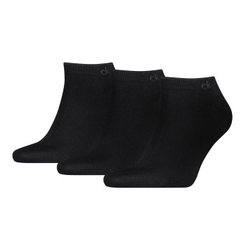 Calvin Klein Strømper 3P Sneaker Socks For Men Sort Str 43/46 Herre