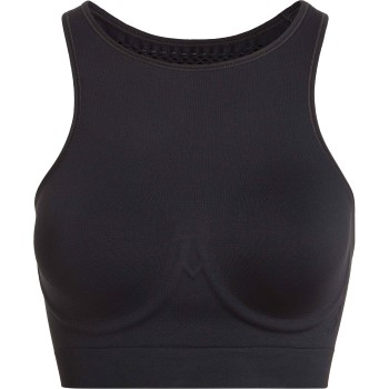 Calvin Klein BH Sport Soft Medium Support Sports Bra Sort polyamid Medium Dame