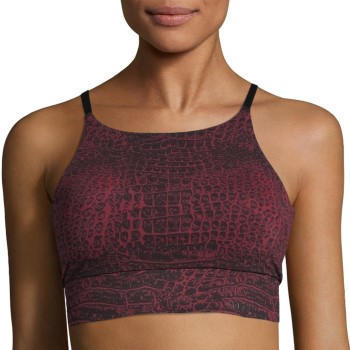 Casall BH Hot Yoga Sports Bra Rød Mønster  Small Dame