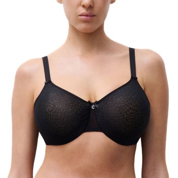 Chantelle BH C Magnifique Underwired Bra Sort F 75 Dame