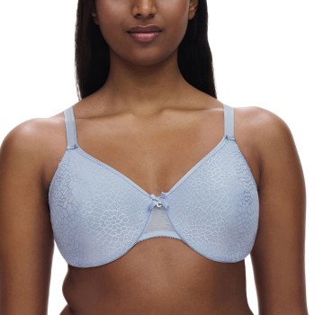 Chantelle BH C Magnifique Underwired Bra Lyseblå m Møns D 75 Dame
