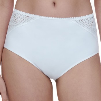 Chantelle Trusser EasyFeel High-Waisted Support Full Brief Hvid nylon 46 Dame