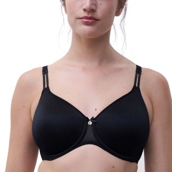Chantelle BH EasyFeel Norah Covering Spacer Bra Sort polyester E 95 Dame