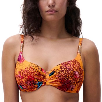 Chantelle Icon Underwire Bikini Bra Flerfarvet E 80 Dame