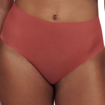 Chantelle Trusser Pulp High Waist Brief Mørkrosa  XL/XXL Dame