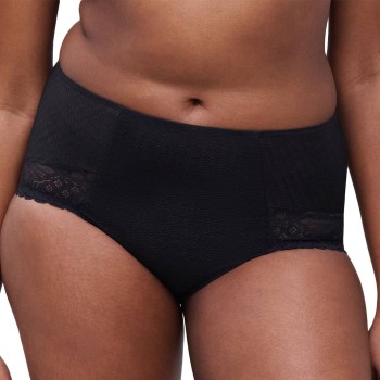 Chantelle Trusser Sublime High Waist Brief Sort 46 Dame