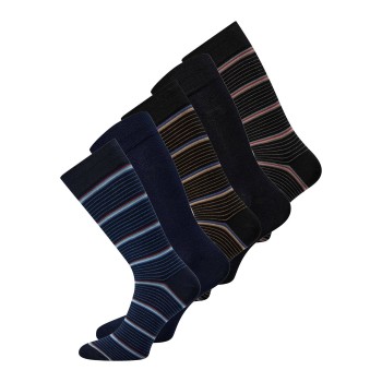 Claudio Strømper 5P Socks Bamboo Flerfarvet Str 40/47 Herre