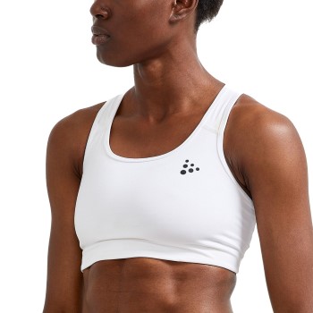 Craft BH Classic Training Bra Hvid polyester Small Dame