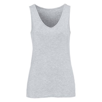 Damella Bamboo 31301 Tank Top Grå Bambus Medium Dame