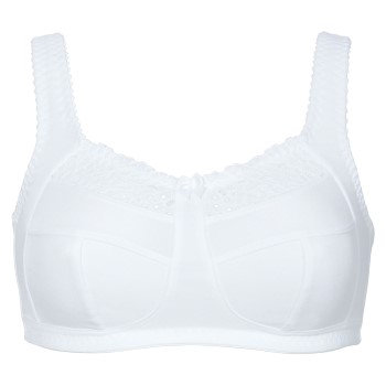 Damella BH Classic Full Support Soft Bra Hvid F 85 Dame