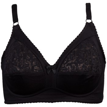 Damella BH Classic Soft Bra Sort E 80 Dame