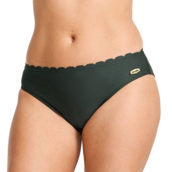 Damella Emily Wavy Bikini Brief Mørkgrøn  46 Dame