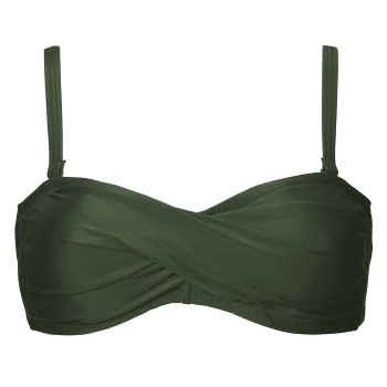 Damella Ingrid Soft Bikini Bra Mørkgrøn  D/E 40 Dame
