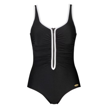 Damella Marlene Swimsuit Sort/Hvid 46 Dame