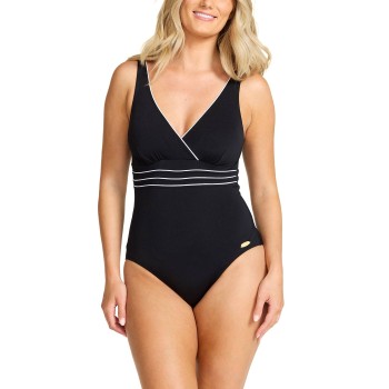 Damella Sandra Chlorine Resistant Swimsuit Sort polyamid 42 Dame