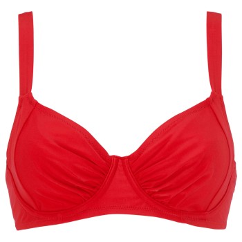 Damella Sophia Basic Underwired Bikini Bra Rød polyester B 38 Dame