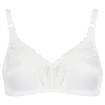 Damella BH Vera Soft Bra Hvid polyester C 80 Dame