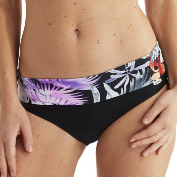 Damella Veronica Tropical Tai Bikini Brief Violet/Sort 38 Dame