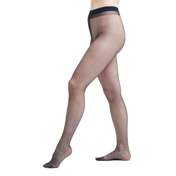 Decoy Strømpebukser 20 Den Silk Look Tights Marineblå polyamid S/M Dame