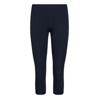 Decoy Bamboo Capri Marineblå Bambus Large Dame