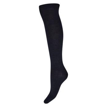 Decoy Strømper Doubleface Knee-high Socks Marineblå Str 37/39 Dame