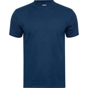 Dovre T-shirts Marineblå økologisk bomuld Large Herre
