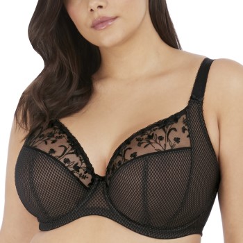 Elomi BH Charley Plunge Firm Bra Sort E 100 Dame