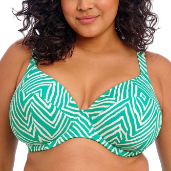 Elomi Fiji Falls Plunge Bikini Top Turkise G 85 Dame