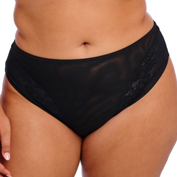 Elomi Trusser Nerina High Leg Brief Sort polyamid 4XL Dame