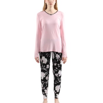 Esprit Amalia Pyjamas Set Flerfarvet viskose 44 Dame