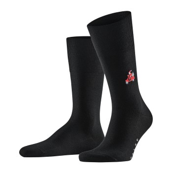 Falke Strømper Airport Driving Santa Sock Sort Str 39/40 Herre