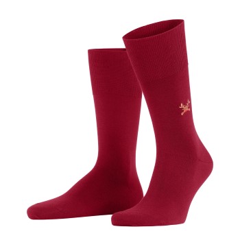 Falke Strømper Airport Rudolph Socks Vinrød  Str 45/46 Herre