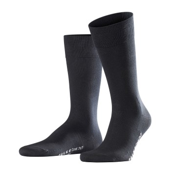 Falke Strømper Cool 24 7 Socks Sort Str 43/44 Herre