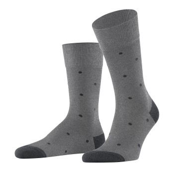 Falke Strømper Dot Socks Grå bomuld Str 47/50 Herre