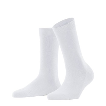 Falke Strømper Family Woman Hvid bomuld Str 39/42 Dame