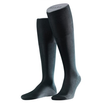 Falke Strømper No. 4 Knee-high Sort silke Str 45/46 Herre