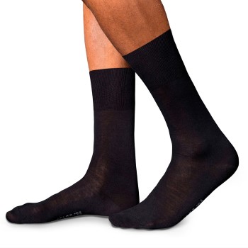Falke Strømper No. 6 Sort Str 43/44 Herre