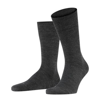 Falke Strømper 3P Sensitive Berlin Antracit Str 39/42 Herre