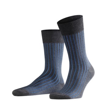 Falke Strømper Shadow Antracit bomuld Str 43/44 Herre
