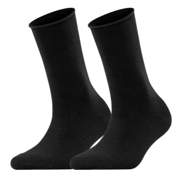 Falke Strømper 2P Women Casual Happy Sock Sort Str 39/42 Dame