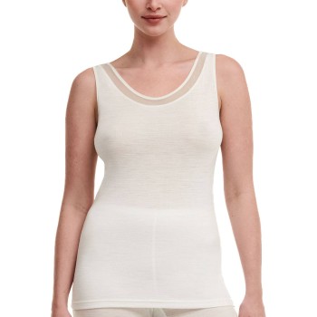 Femilet Juliana Top Elfenben merinould 40 Dame