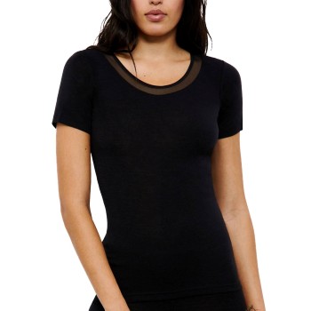 Femilet Juliana T-shirt Sort merinould 42 Dame