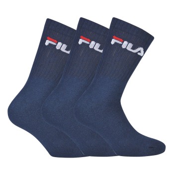 FILA Strømper 3P Sport Socks Marineblå Str 35/38